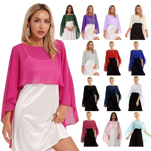 Damen chiffon stola schal - damen,