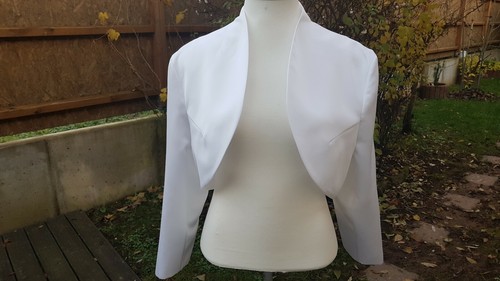 Braut bolero satin brautkleid - braut,