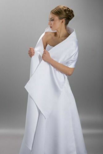 Brautschal aus satin - aus,