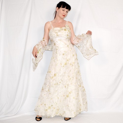 Brautkleid organza stola maxi - organza,